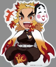 Demon Slayer Rengoku Anjuro Mini Standee Figure 7.9in Paper Collection Prize 202