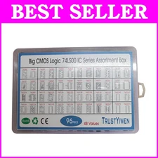 Comprehensive 48-Type Logic IC Assortment – 96PCs Low-Power Schottky Kit