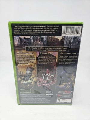 The Elder Scrolls III: Morrowind Sur Xbox - Version Originale - Compatible Xbox 360/One/Series (Vérifier Liste)