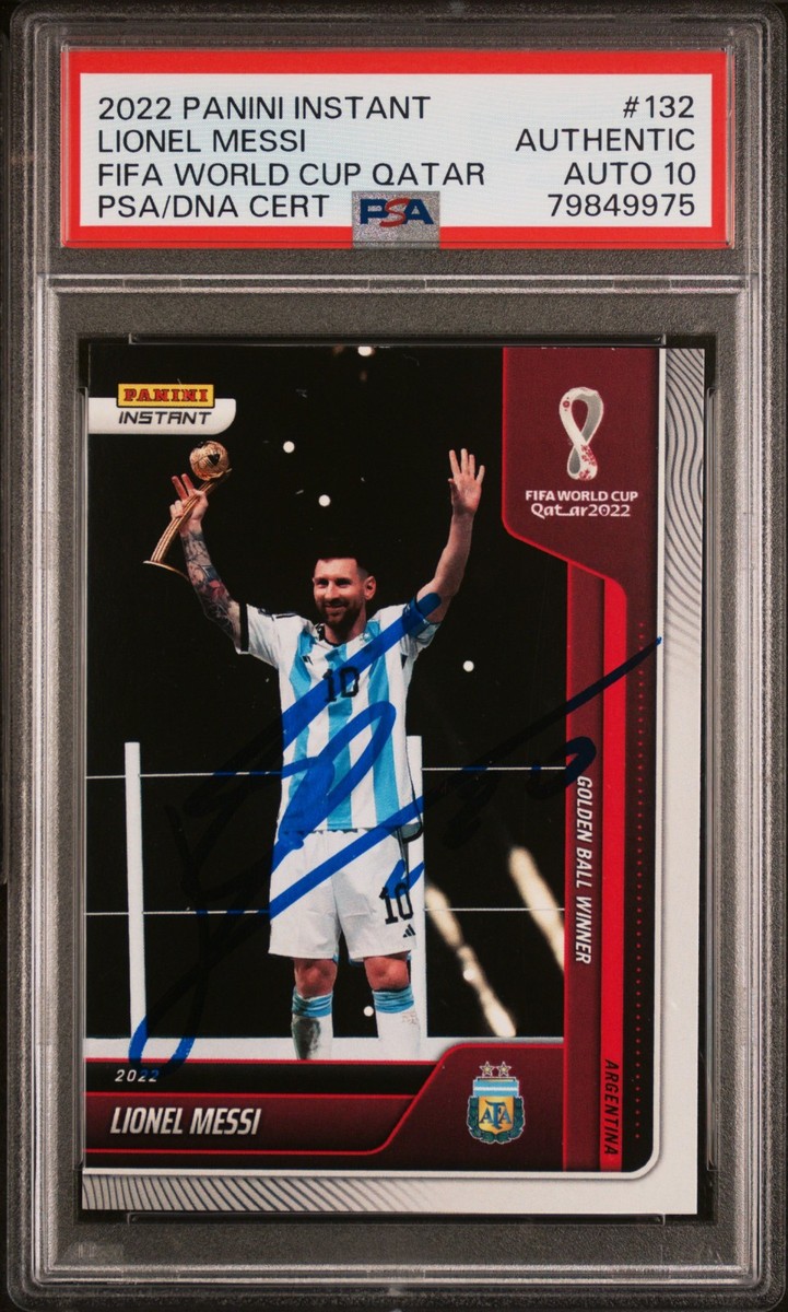 その他 FIFA World Cup 2022 Lionel Messi PSA10 Fifa World Cup 2022 Lionel Messi Psa 10 | eBay