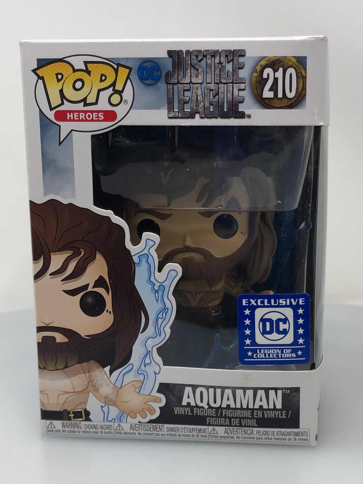 Aquaman - Shirtless #210 Damaged Box See Pics