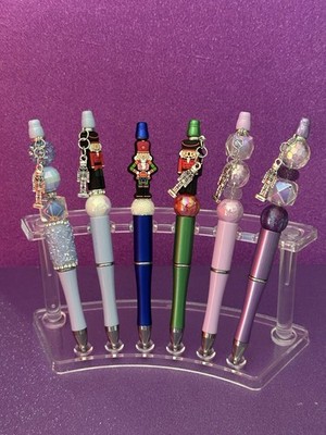 Nutcracker Beaded Pen - Handmade - Christmas gift, ballet, dance gifts