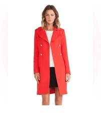 Mirabella Coat in PoppyDIANE VON FURSTENBERG ...