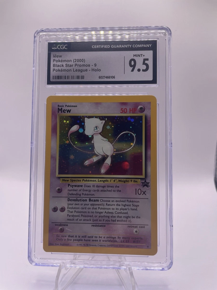 Mew Pokmon TCG Grade 9.5 Individual Collectible Card Game Cards for sale |  eBay