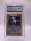 Pokemon League CGC 9.5 Mint Mew #9 Holo Black Star Promo Card