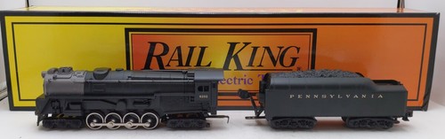 Locomotora de vapor con turbina MTH 30-1149-1 calibre O PRR 6-8-6 S2 y licitadora con PS1 LN | Zustand: Used
