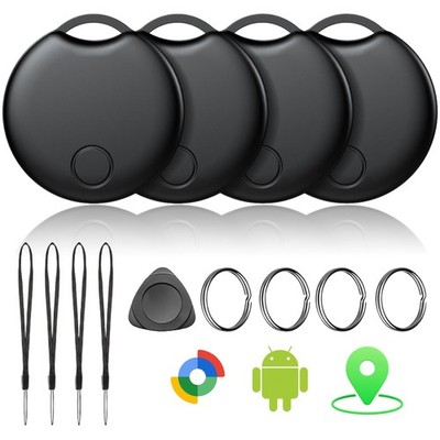 Air Tracker Tags 4 Pack - IP67 Waterproof Bluetooth Tracker, 2 Year Battery