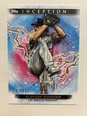 2024 Inception Clayton Kershaw #90 27/50 Short Print Limited Edition