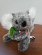 Australia Miś koala z liśćmi gumy 6" Pluszowe nadziewane zwierzę Maroney Design NOWY