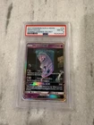 Pokemon 2017 Mewtwo GX 78/73 Alt Art Secret Rare Shining Legends PSA 8