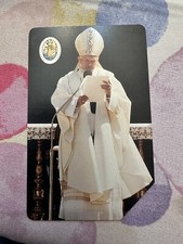 SCHEDA, CARTA TELEFONICA TELECOM - PAPA WOJTYLA CENTENARIO LAURETANO LIRE 10.000
