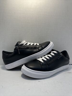 Array Womens Black Chunky Sneakers Oxford Shoes Sz 10W HHR11-8 NEW