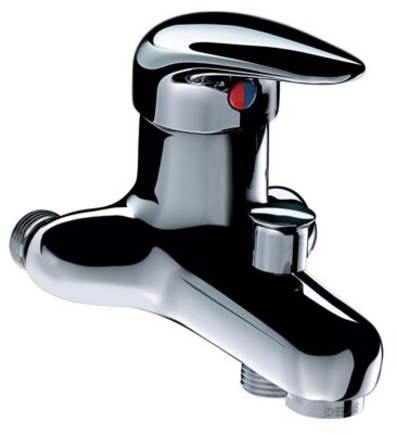 DELABIE Bad-Duscharmatur Renovierung verstellbarer Abstand 60 - 80 mm