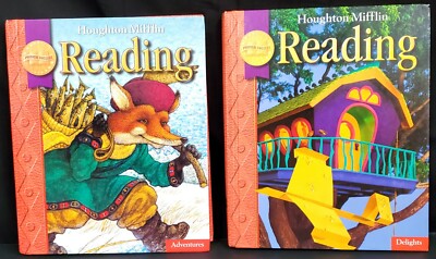 Houghton 2nd Grade READING Text Books Ex School Readers Level 2.1-2.2 homeschool