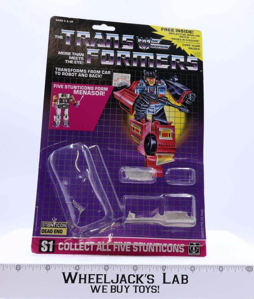 Dead End 100% Complete W/CARDBACK & BUBBLE 1986 Vintage G1
