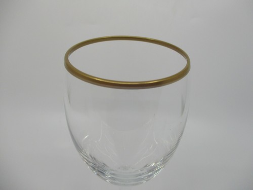 COPA DE VINO LENOX ECLIPSE - Borde Dorado - 7 5/8"" x 2 3/8"" - 0202K - Imagen 2 de 2
