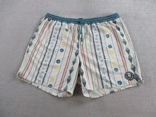 Roark Boardshorts Mens XL Multicolor Shorey 16" Geometric Swim Shorts Trunks