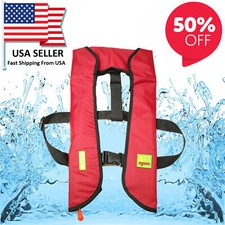 New Year Sale Boat Buoyancy Aid Sailing Kayak Fishing Life Jacket Vest Manual
