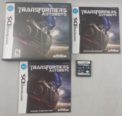 Transformers: Autobots (Nintendo DS, 2007) CIB / Complete - Tested