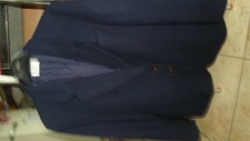 Gerry Jones Vintage Jacket Blue Measures 20 Inch U/arm To U/arm