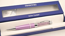 FAB BRAND NEW SWAROVSKI ACTIVE CRYSTALS USB 4GB PEN LIGHT AMETHYST 1116961 BOXED