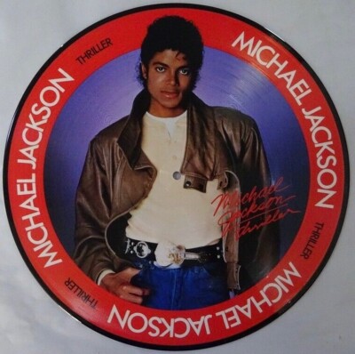 MICHAEL JACKSON Thriller 28 3P-455 RARE 1982 JAPAN PICTURE DISC