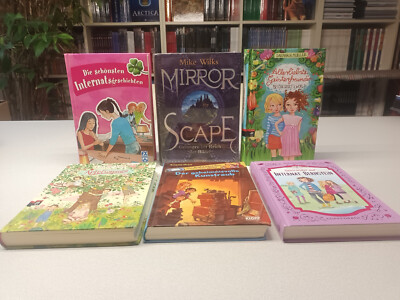 10 Kinder/ Jugendbücher - Mirror Scape, Internat Bernstein, Apfelsommer........