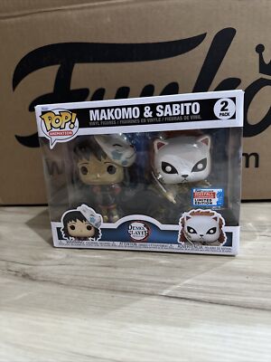 Funko POP! Makomo & Sabito Demon Slayer - Édition Limitée