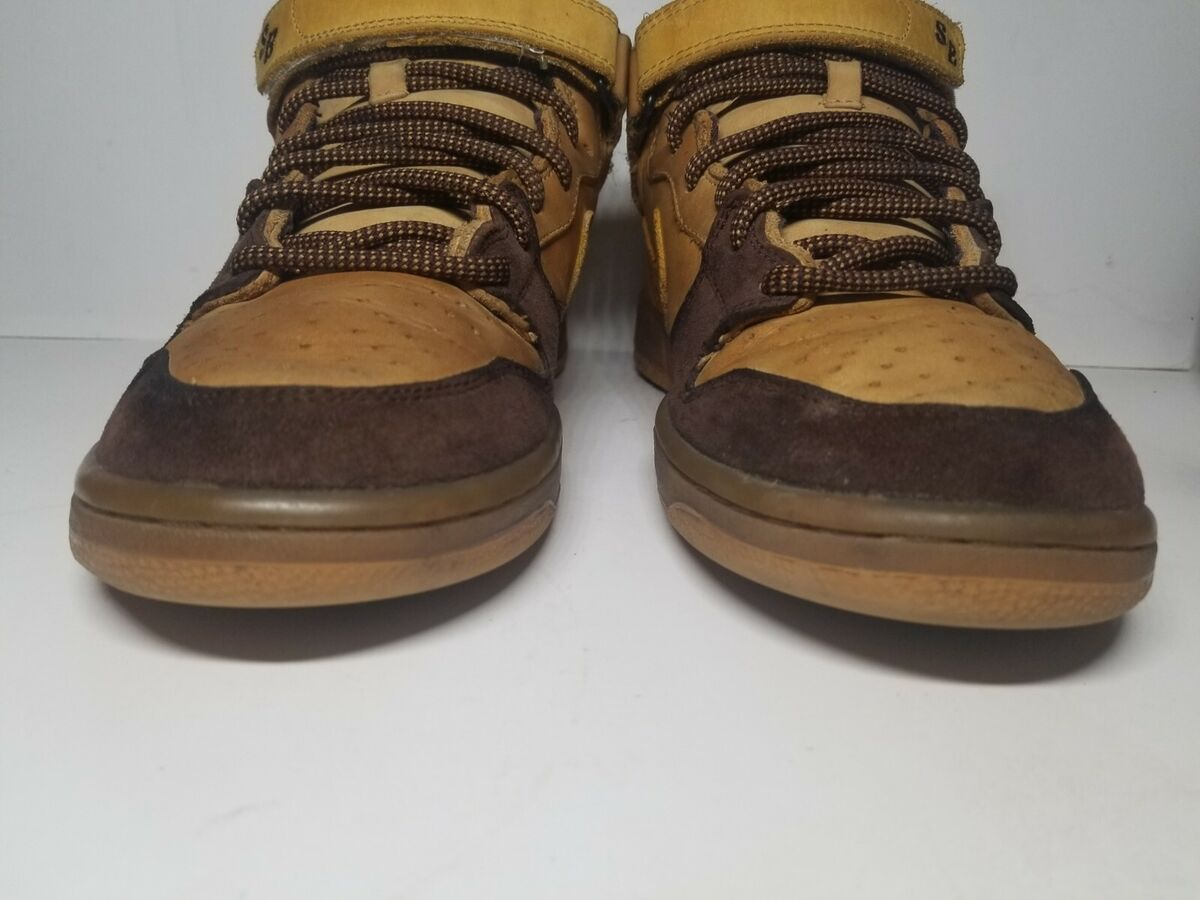 NIKE SB DUNK MID 'WHEAT/BRONZE' SIZE 10 (314383-771) *2006 NIKE SB DUNK MID 'WHEAT/BRONZE' SIZE 10 (314383-771) *2006