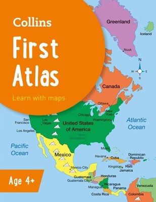Collins First Atlas New Third edition by Collins Kids, Collins Kids, Brand Ne...