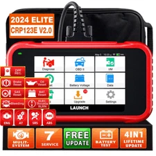 LAUNCH CRP123E V2.0 OBD2 Scanner Engine ABS SRS Code Reader Car Diagnostic Tool