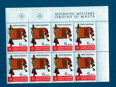 SMOM - 1967 - Ancient flags of the Order - 6 grains - Aragon - MNH (G)