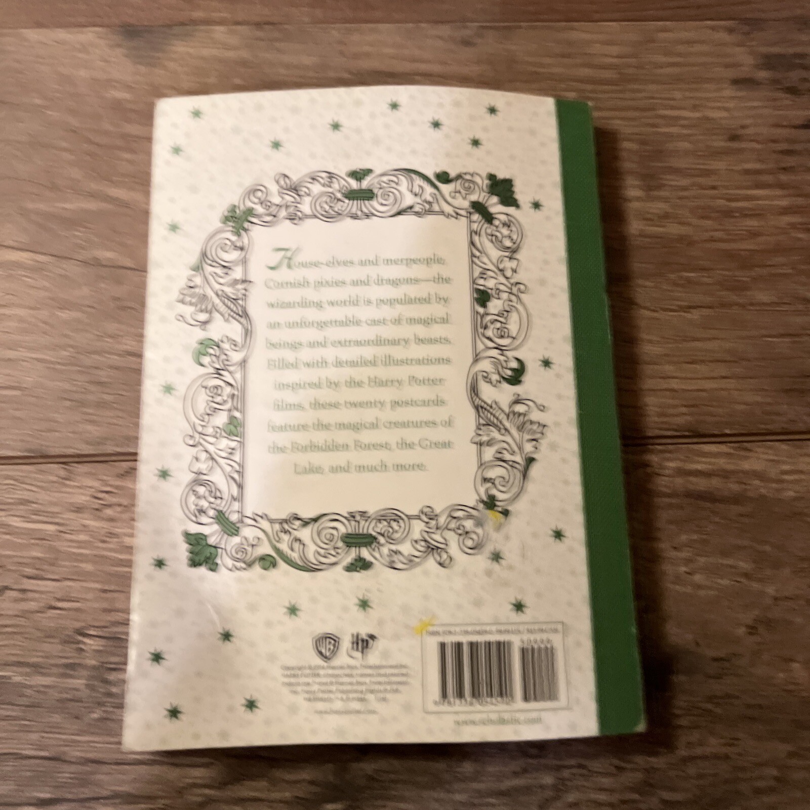 Harry Potter Magical Creatures Postcard Coloring Book by Scholastic ...