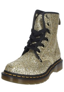 gold glitter dr martens