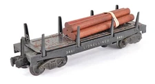 Lionel PW 3461 Operating Log Unloading Car /40/