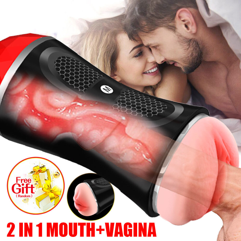 Realistic Pussy Vagina Pocket Male Masturbator for Men-Stroker Cup Oral Sex- Toy