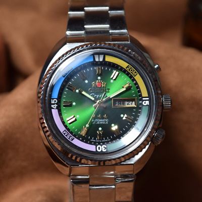 Original Japan Watch Orient KING DIVER Automatic watch KD Green