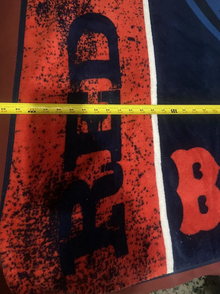 Northwest MLB Boston Red Sox Northwest Classic 60x50 GENUINE Throw AUTHENTIC - Image 3 of 4