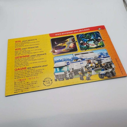 Lego City 7741 *INSTRUCTION MANUAL ONLY* Police Helicopter Book - Picture 4 of 4