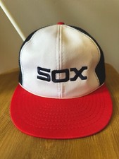 Vintage McDonald's 1984 Chicago White Sox Snapback Trucker Hat