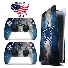 Dallas Cowboys PS5 Skin Playstation Console  Controller Vinyl Decal Wrap