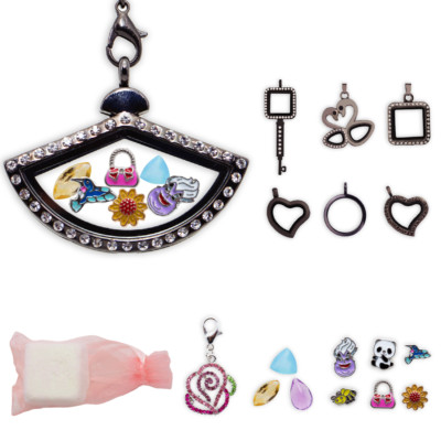 Drop It Locket Pendant Smoky