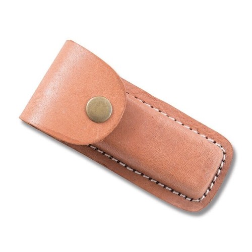 Ole Smoky Lockback Pocket knife Stag Handle with Leather Belt Sheath - Picture 3 of 4