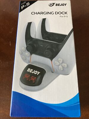 BEJOY CHARGING DOCK FOR P-5 New for a PlayStation 5 charging dock for controller