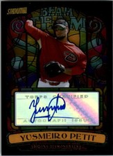 2008 Stadium Club Beam Team Autographs #YP Yusmeiro Petit A Auto - NM-MT