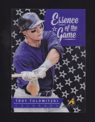 2013 Pinnacle Essence of the Game Acetate Troy Tulowitzki #EG5 Rockies