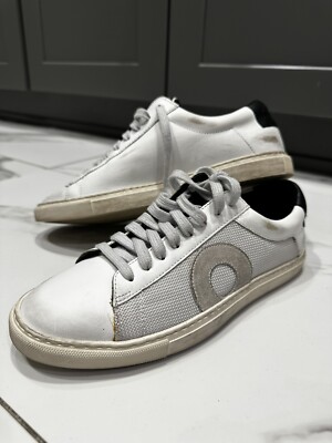 EUC Oliver Cabell low 1 Belmont White Distressed Size EU 36 / US