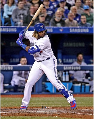 Vladimir Guerrero Jr. Toronto Blue Jays Unsigned Batting Stance Photo