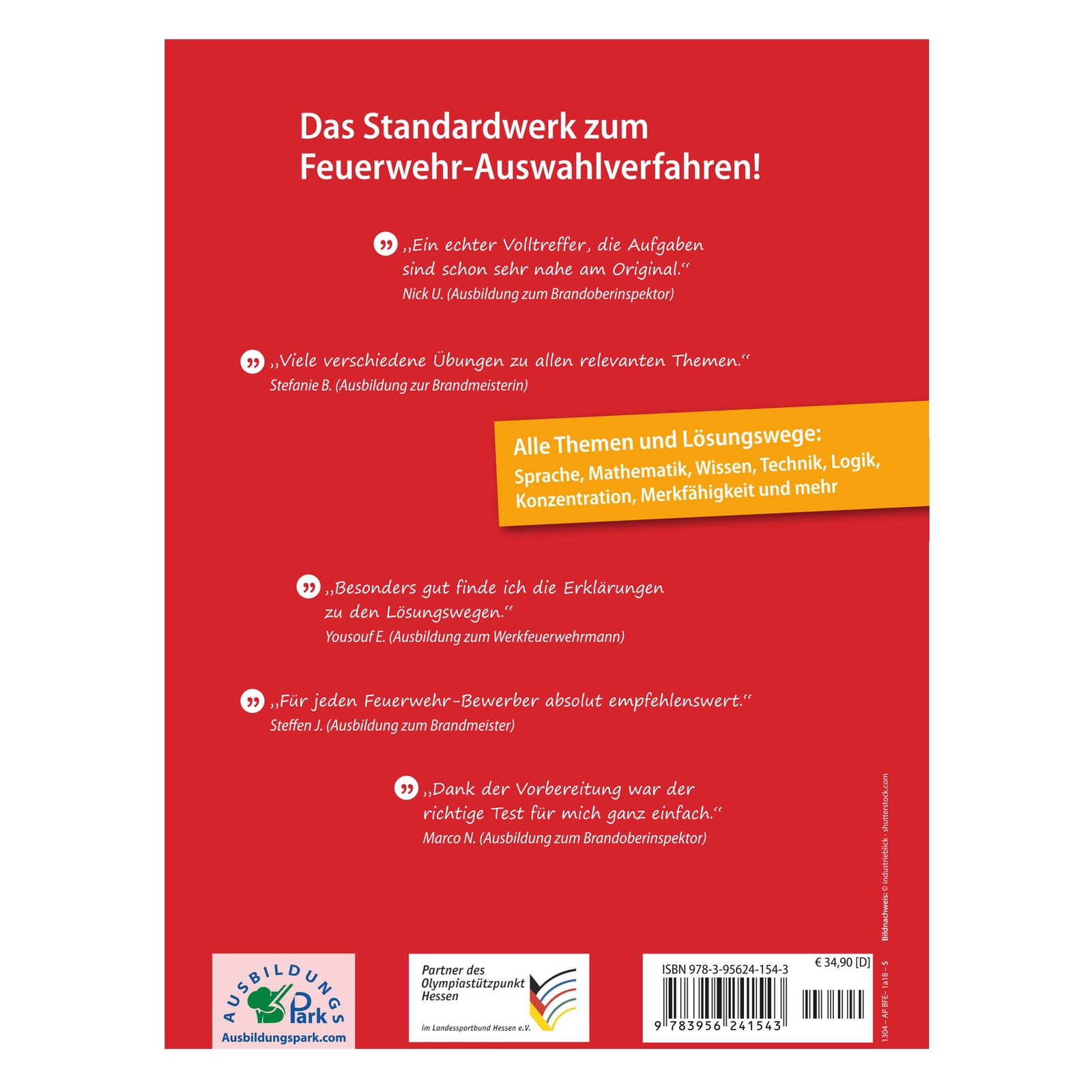 Thumbnail - Einstellungstest Feuerwehr: Prüfungspaket Mit Testsimulation Kurt Guth