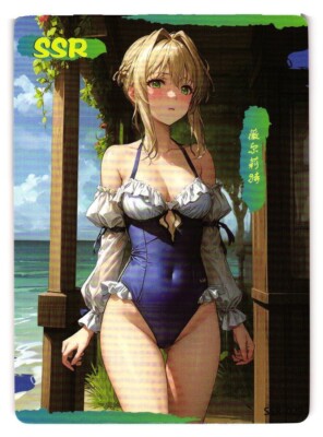 Violet Evergarden SSR SSR-029 Pink Beauties 2 Goddess Story Anime
